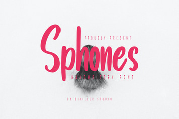 Sphones - Handwritten Font
