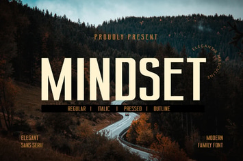 Mindset Business Corporate Font