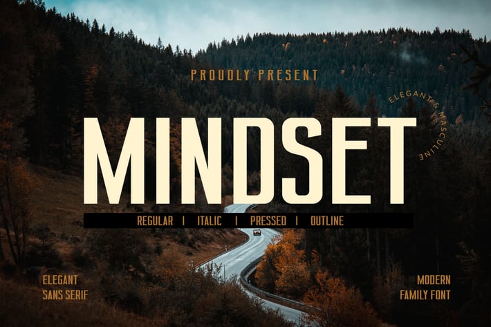 Mindset Business Corporate Font