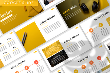 Flavius - Creative Agency Google Slide Template