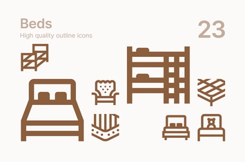 Bed Icons