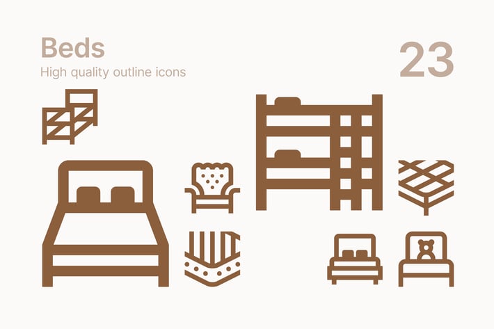 Bed Icons