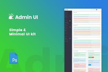 HighFive Admin - mini UI Elements Set