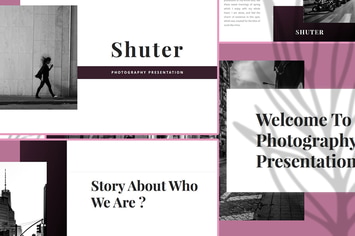 Shuter – Photography Keynote Template