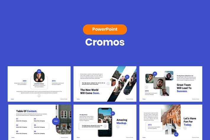 Cromos - Modern PowerPoint Template