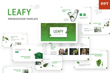 Leafy - Powerpoint Template