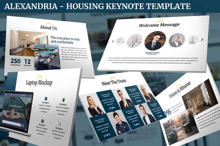 Alexandria - Housing Keynote Template
