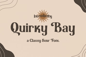 Quirky Bay – Classy Serif Font