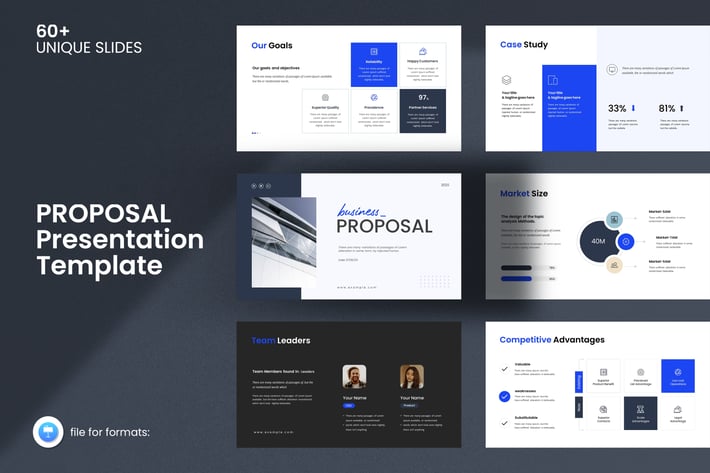 Business Proposal Keynote Presentation Template