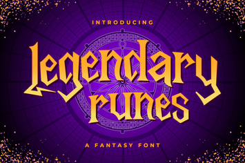 Legendary Runes – Fantasy Font