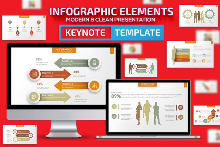 Infographic Elements Keynote