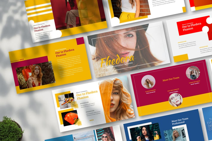 Fhedora - Creative Keynote Template
