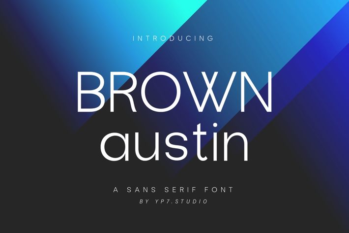 Simple Modern Sans Serif Font