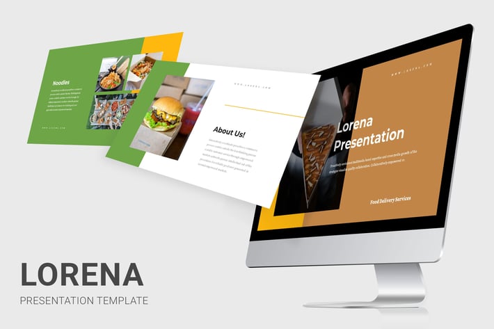Lorena : Food Delivery Services Powerpoint