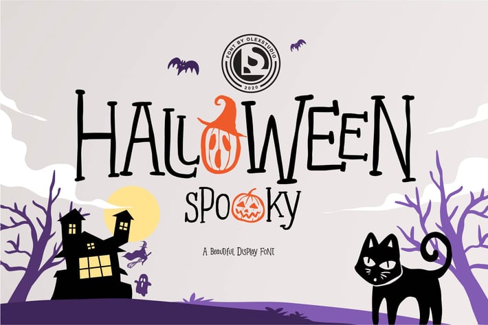 Halloween Spooky - Display Font