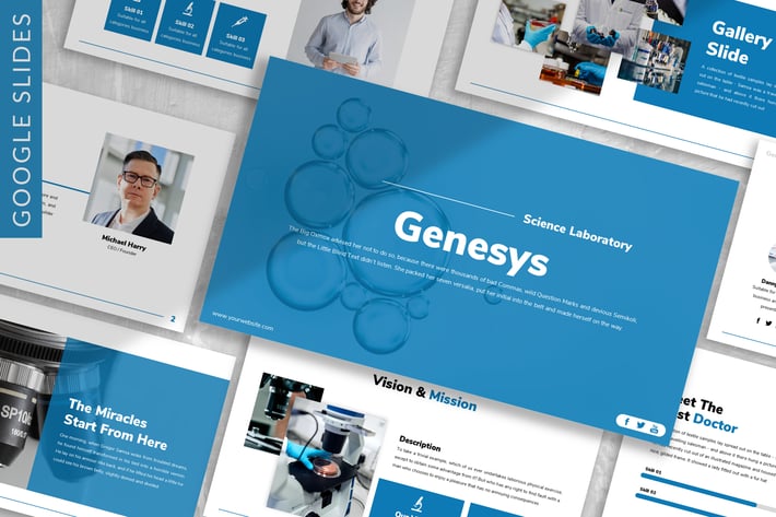 Genesys - Scientist Google Slide Template