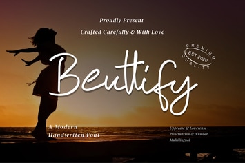 Beuttify - Modern Script fonts