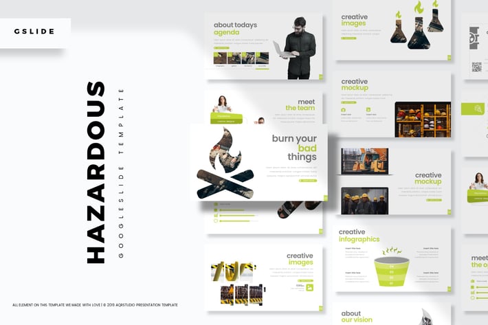Hazardous - Google Slide Template