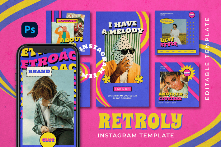 Retroly - Retro Instagram Stories and Post