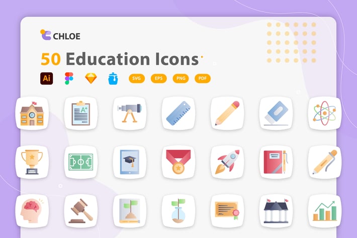 Chloe - Education Icons