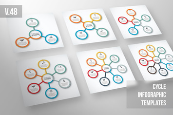 Infographics template set v.48