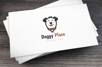 Doggy Place Logo Template