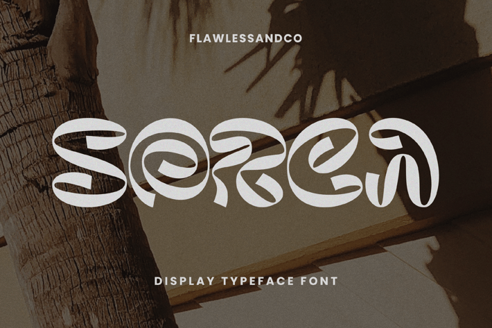 Sorca Display Typeface Font
