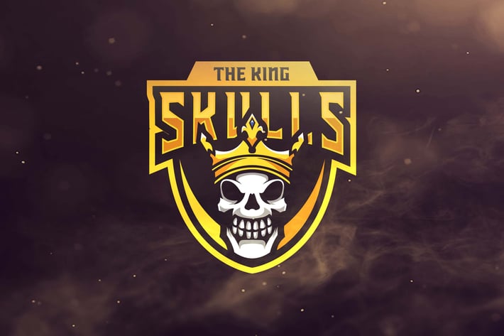 The King Skulls Sport and Esports Logo