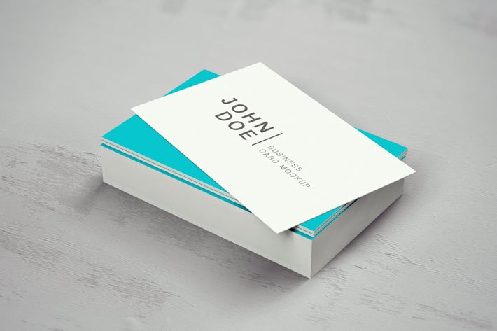 85x55 Business Card Mockup v2