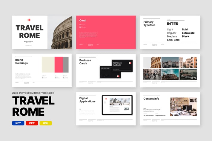 Travelrome - Brand Guidelines
