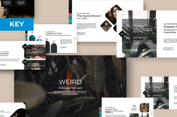 Weird Keynote Template