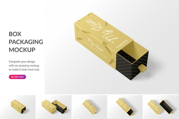 Box Packaging Mockup