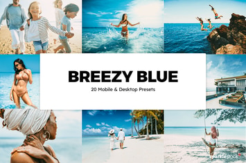 20 Breezy Blue Lightroom Presets & LUTs