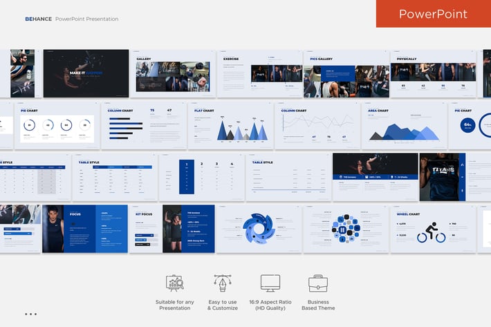 BEHANCE PRESENTATION POWERPOINT
