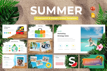 Summer Powerpoint & Google Slides Template
