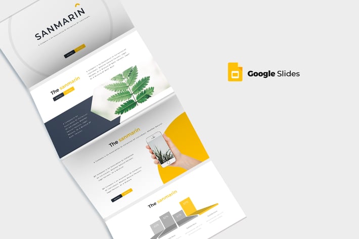 Sanmarin - Google Slides Template