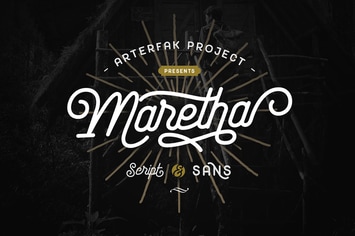 Maretha - Font Duo