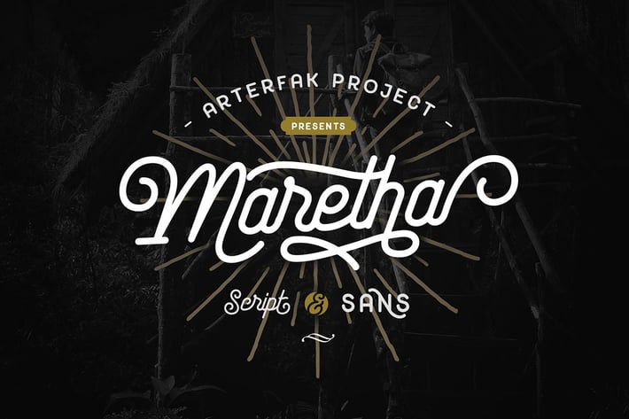 Maretha - Font Duo