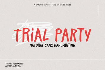 Trial Party Handwriting