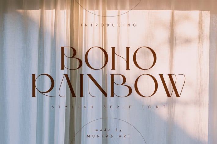 Boho Rainbow | Modern Stylish