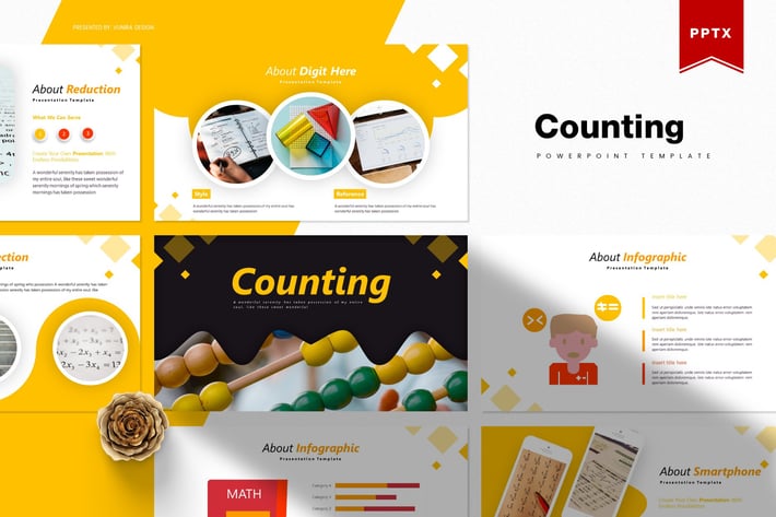 Counting | Powerpoint Template
