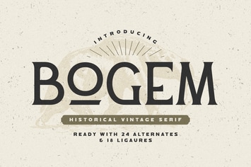 Bogem - Historical Vintage Serif
