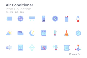 Air Conditioner Color Icon