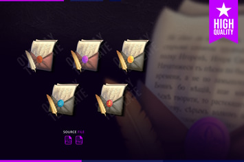 Sub Badges Letter for Twitch