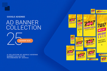 Ad Banner Collection- Google Adsense Sizes