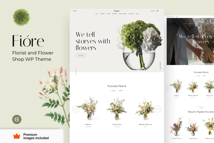 Fiore - Flower Shop Florist eCommerce WooCommerce 