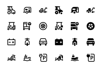 76 Transport Icons