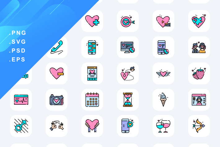 Dating App Icons