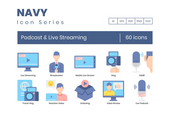 Podcast Icons