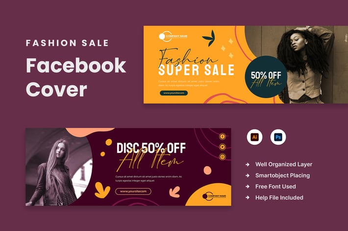 Fashion Sale Facebook Cover